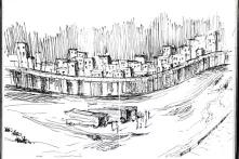  On Landscape Transformations and  Sketching on the Road: between Jerusalem and Birzeit