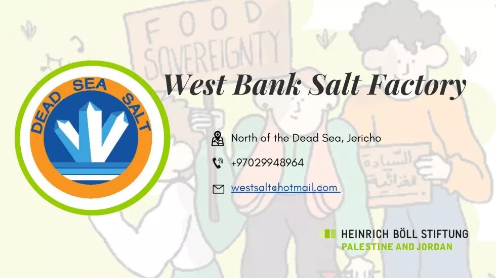 West Bank Salt Factory 