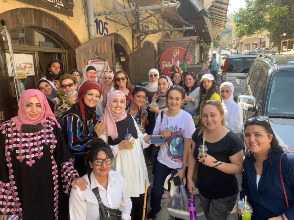 Al Nahda Women’s Network Visits Women’s Projects in Al Salt 