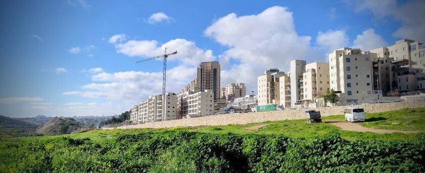 Har Homa settlement continues to expand towards the east. JCHR® (2024) Har Homa settlement continues to expand towards the east. JCHR® (2024)