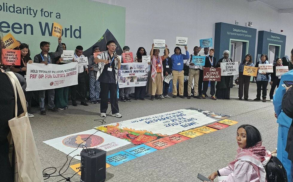 Climate activists and civil society from the Global South at COP29 in Baku
