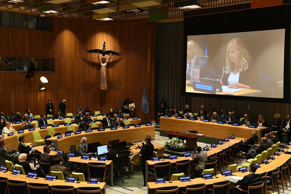 Signing ceremony for UN Treaty on the Prohibition of Nuclear Weapons