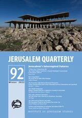 Jerusalem Quarterly Issue 92